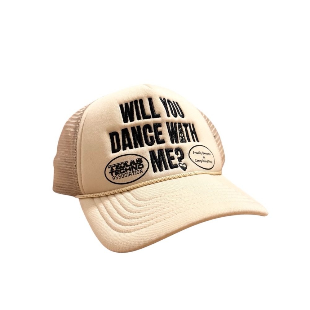 Urban Outfitters Coney Island Picnic Will you dance with me trucker cap